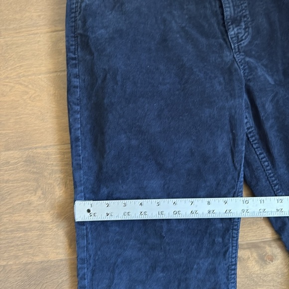 Banana Republic 36x30 Slim Fit Corduroys Navy Blue Mens - Picture 9 of 10
